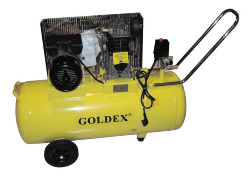 Compresor De Aire Goldex 100 Litros 3 Hp 370 Litros/min