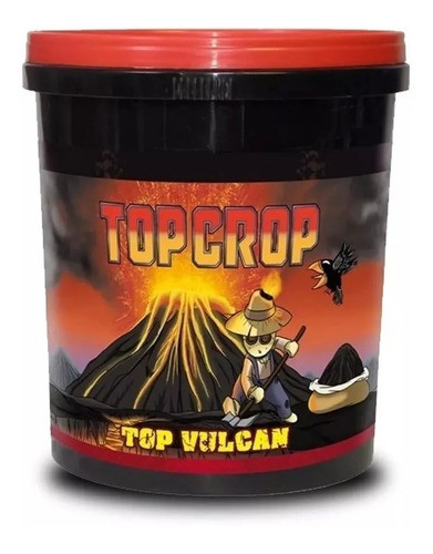Top Vulcan 700g Fertilizante Top Crop Abono Volcánico