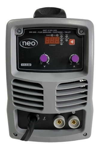 Soldadora Inverter Neo Imet 9160/220 Gris 50hz/60hz 220v