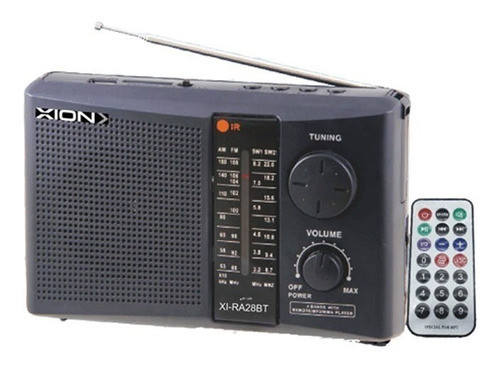 Radio Portatil Xion A Batería Control Bluetooth Antena Nnet