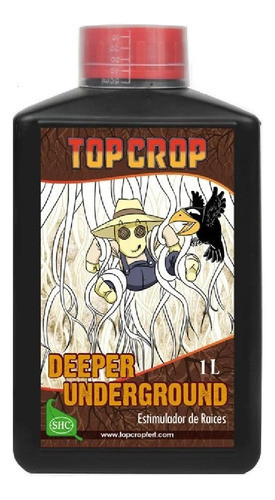 Deeper Underground 1 L Top Crop Fertilizante Orgánico Raíces