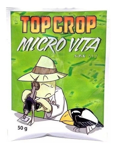 Micro Vita 50 Grs Top Crop Micro Organismos Benéficos